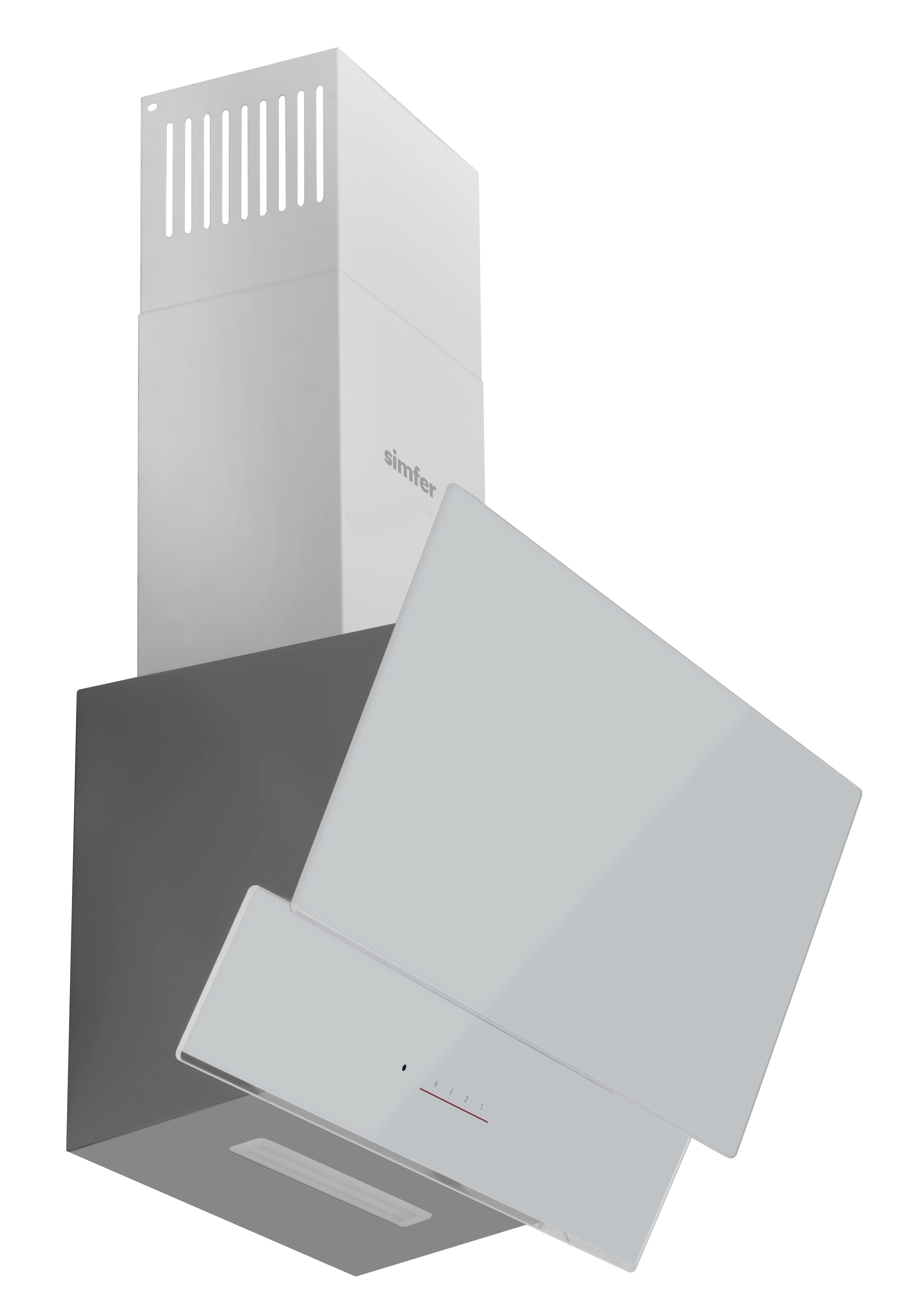 Настенная вытяжка Simfer 8610SM (ширина 60 см, цвет белый)