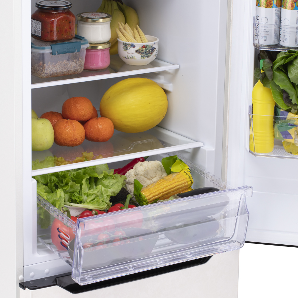 Холодильник Simfer RDR47101, No Frost, двухкамерный, 302 л, цвет бежевый - фото 17
