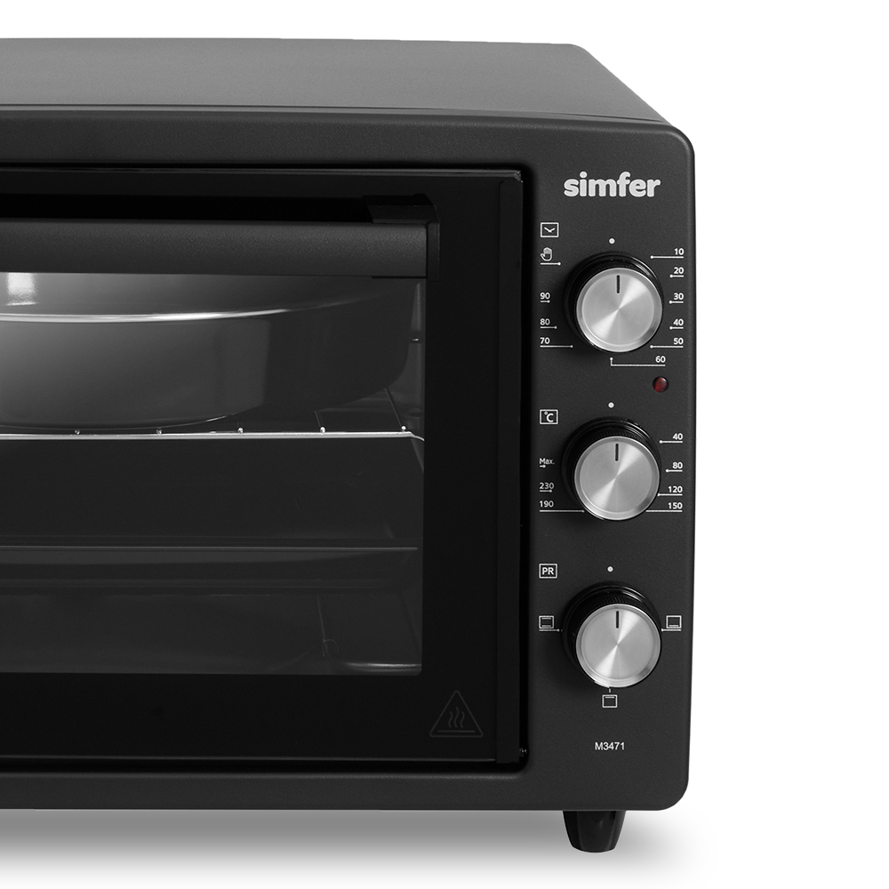 Мини-печь Simfer M3471 (3 режима, цвет черный) Мини-печь Simfer M3471 (3 режима, цвет черный) - фото 12