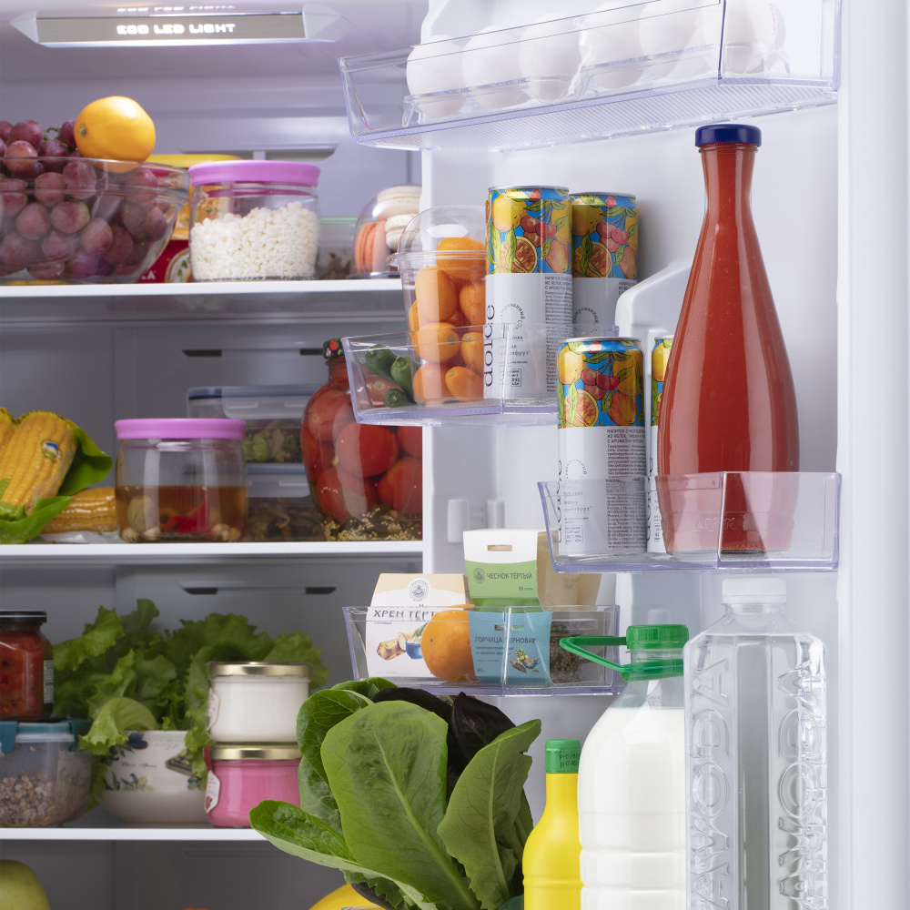 Холодильник Simfer RDR47101, No Frost, двухкамерный, 302 л, цвет бежевый - фото 16