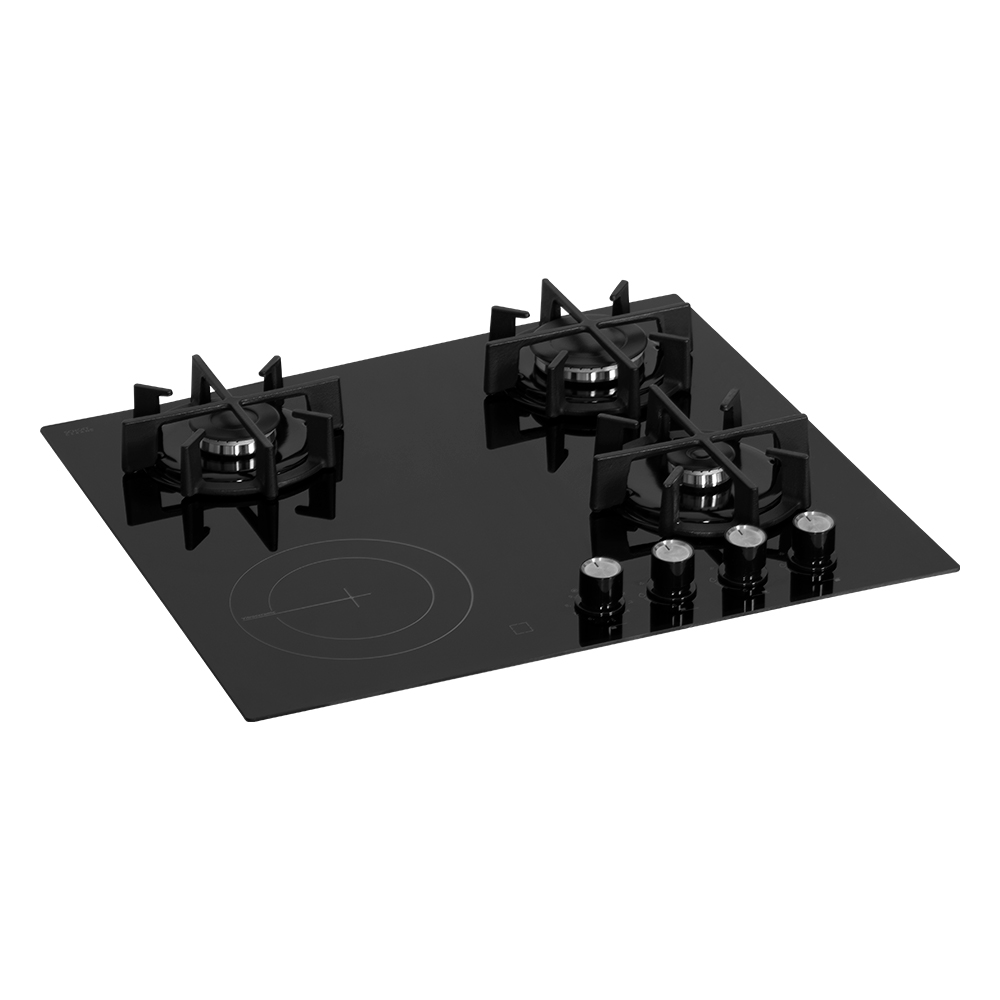 Комбинированная варочная панель Simfer H60N32S522, цвет черный - фото 4