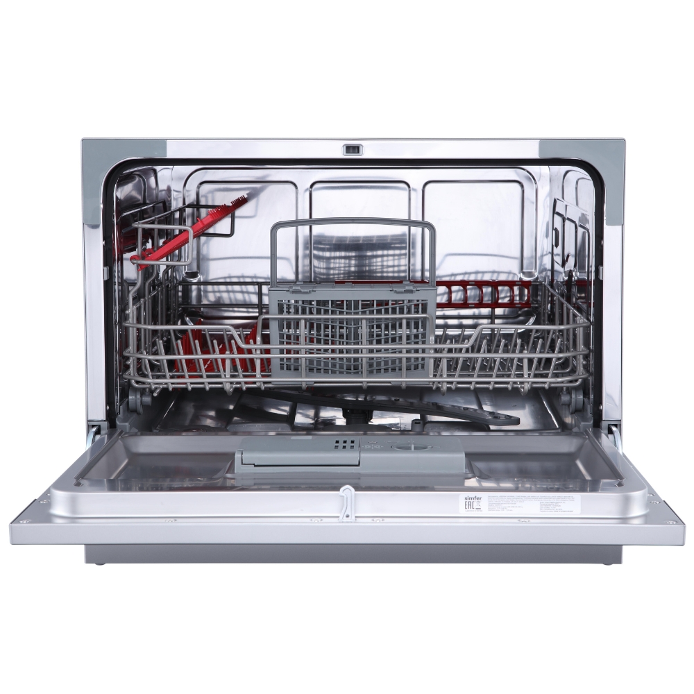 Настольная посудомоечная машина Simfer DGP6701, цвет серебристый - фото 13