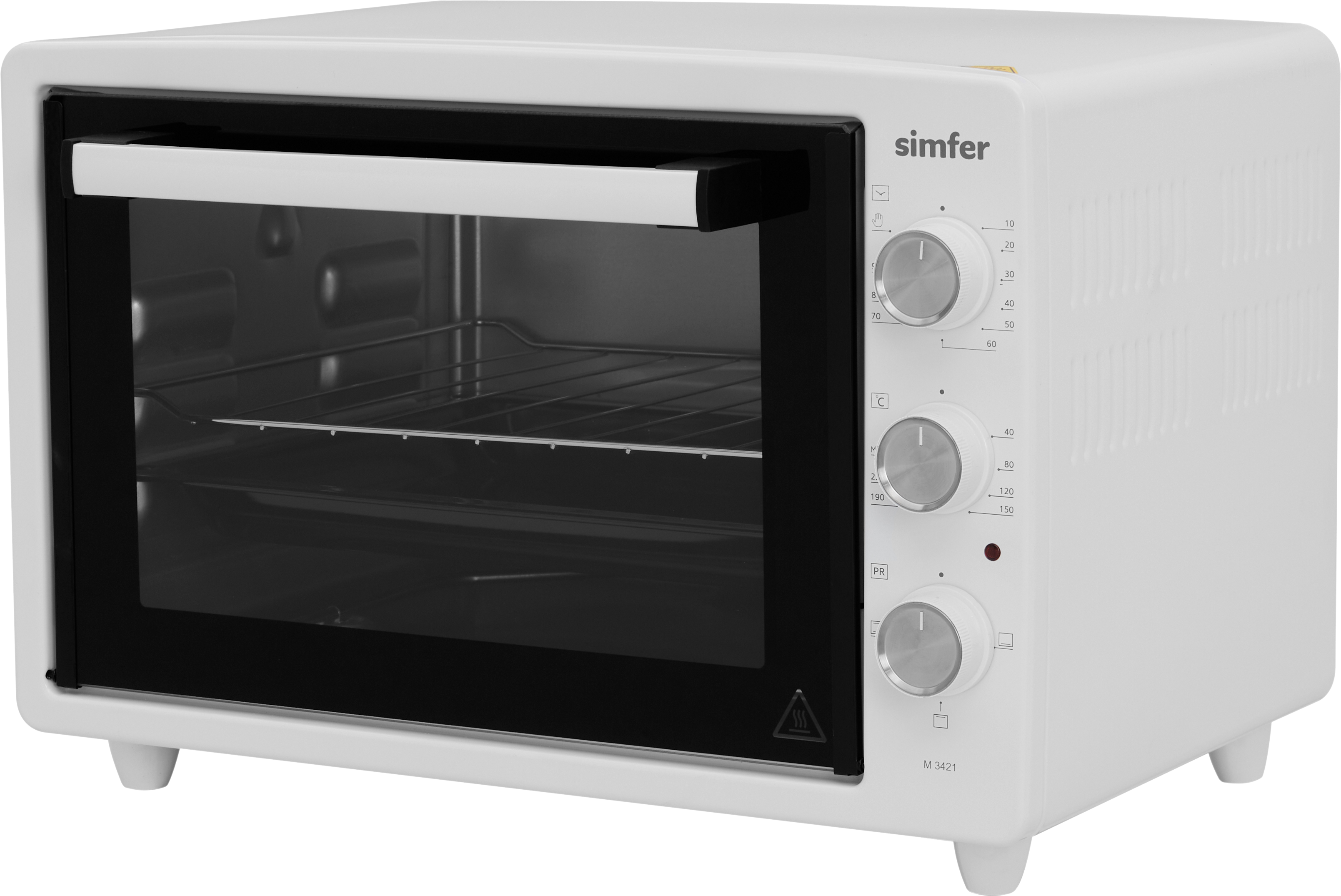 Мини-печь Simfer M3421 серия ALBENI Comfort (3 режима работы), цвет белый Мини-печь Simfer M3421 серия ALBENI Comfort (3 режима работы) - фото 10