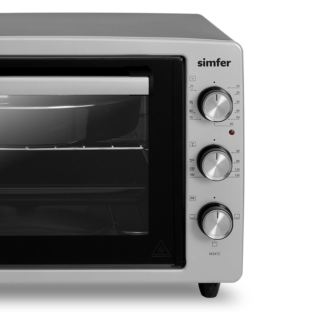 Мини-печь Simfer M3472 (3 режима, цвет серый) Мини-печь Simfer M3472 (3 режима, цвет серый) - фото 12