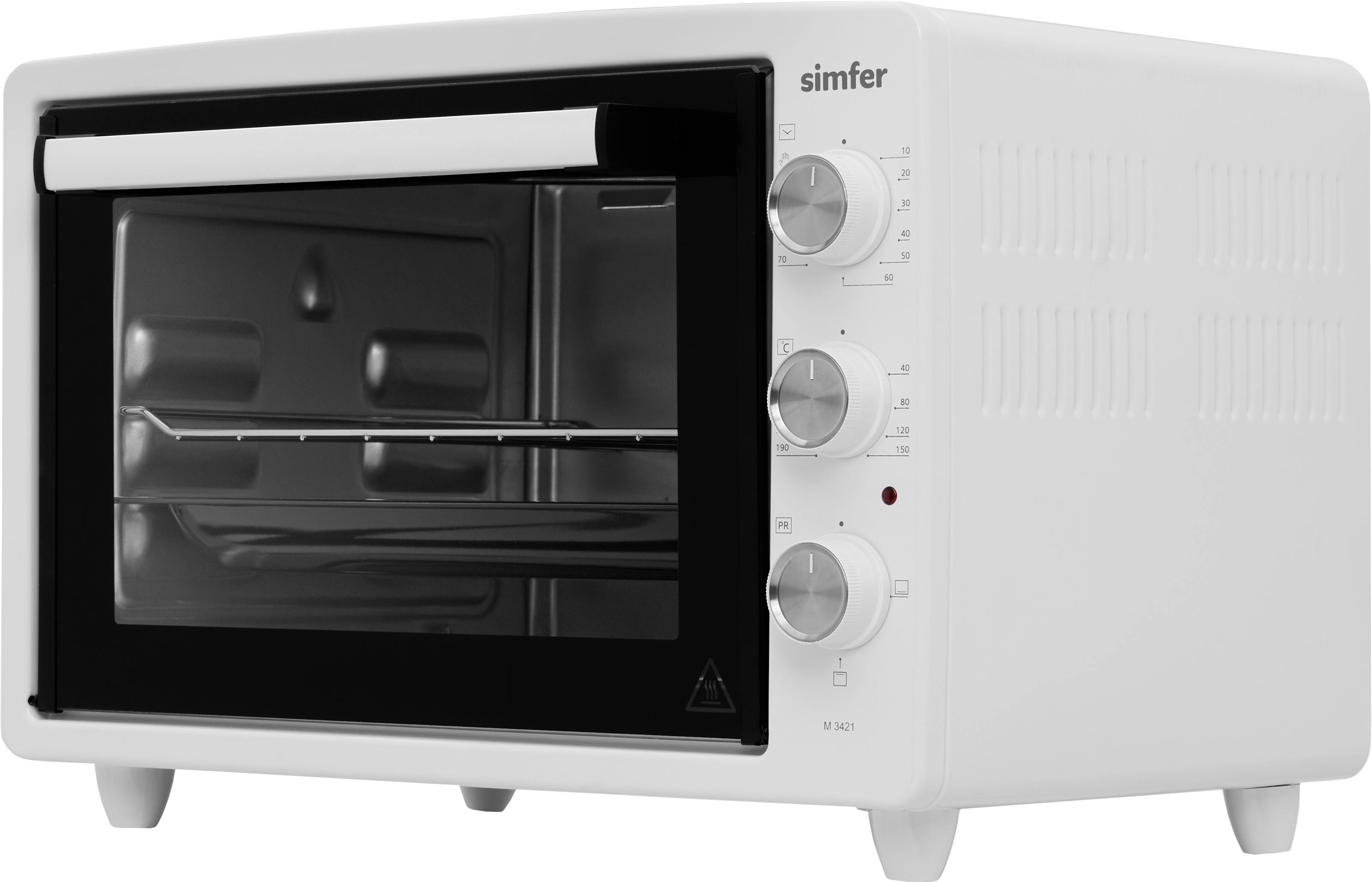 Мини-печь Simfer M3421 серия ALBENI Comfort (3 режима работы), цвет белый Мини-печь Simfer M3421 серия ALBENI Comfort (3 режима работы) - фото 9