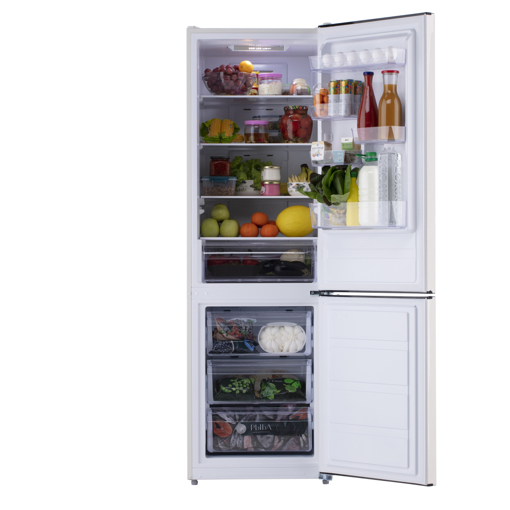 Холодильник Simfer RDR47101, No Frost, двухкамерный, 302 л, цвет бежевый - фото 15