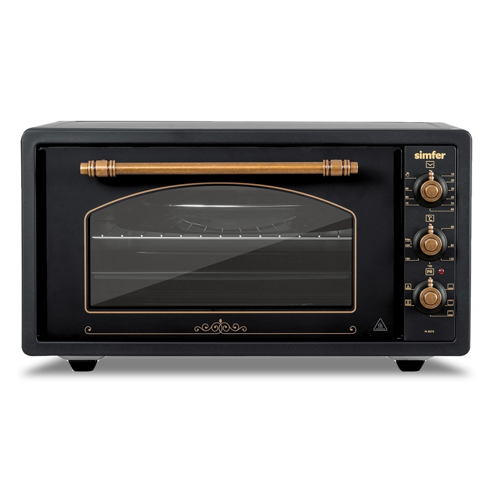 Мини-печь Simfer M4573 серия Albeni Plus Comfort, 5 режимов работы, конвекция набор бытовой техники для кухни тостер духовка миксер пароварка